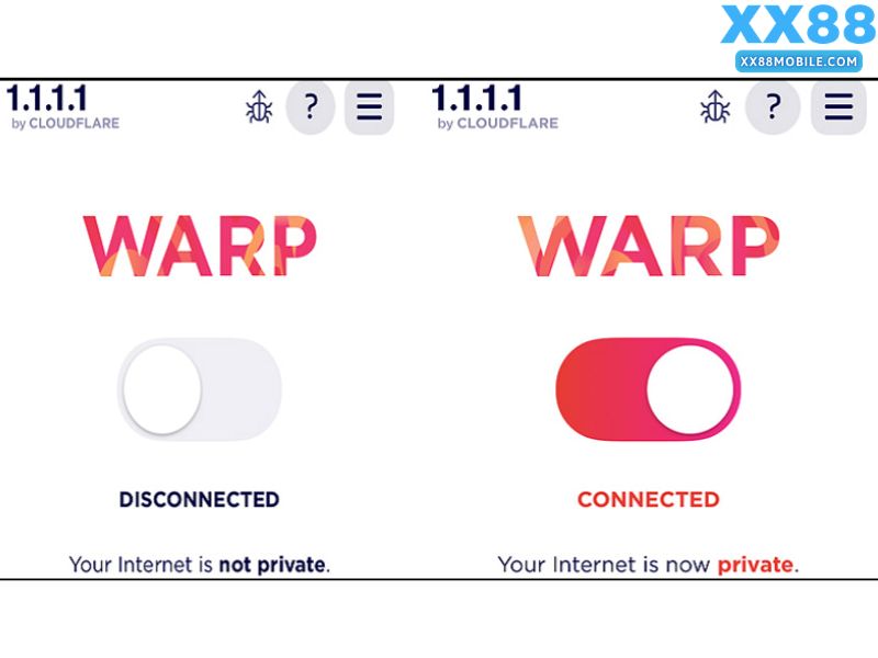 Lưu ý khi sử dụng 1.1.1.1 truy cập hệ thống XX88