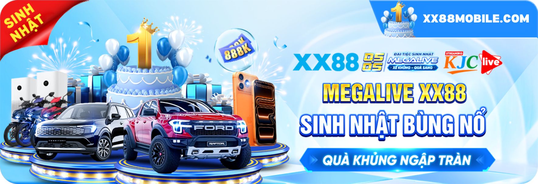 mega live - sinh nhật