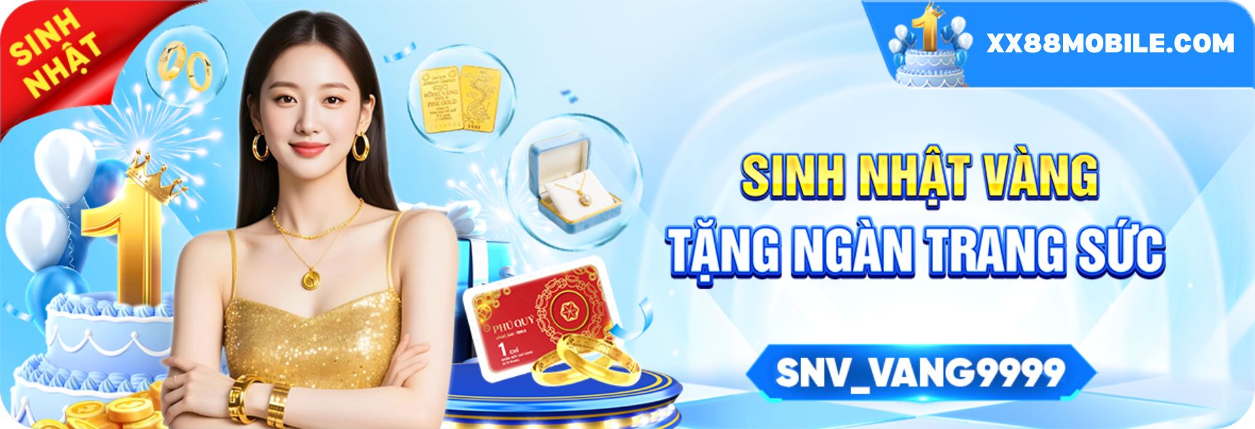 tặng trang sức - sinh nhật