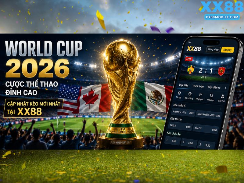 Kèo Cược World Cup 2026 Tại XX88