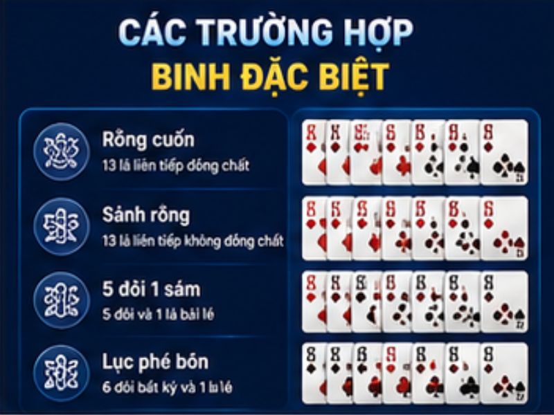 Các Trường Hợp Binh Đặc Biệt