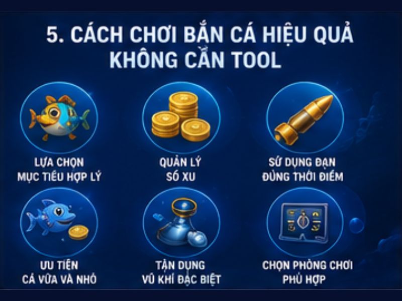 Cách Chơi Bắn Cá Hiệu Quả Không Cần Tool