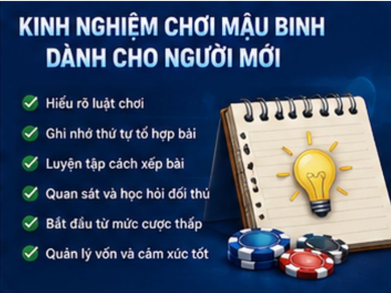 Kinh Nghiệm Chơi Mậu Binh Dành Cho Người Mới