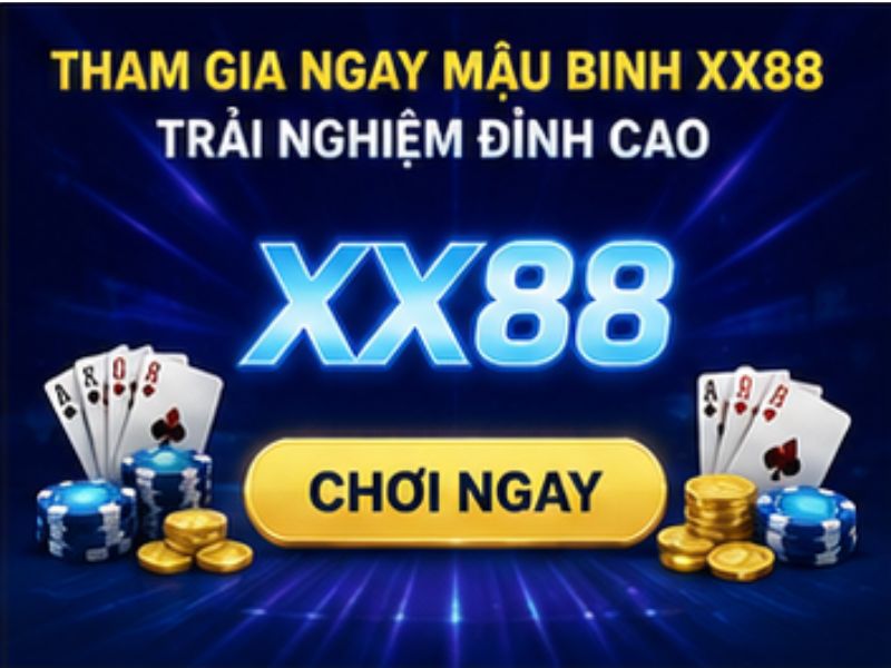 Mậu Binh XX88 là trò chơi bài chiến thuật hấp dẫn