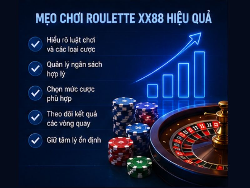 Mẹo Chơi Roulette XX88 Hiệu Quả