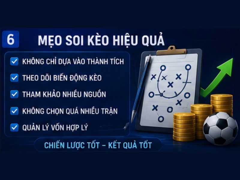 Mẹo Soi Kèo Bóng Đá Hiệu Quả