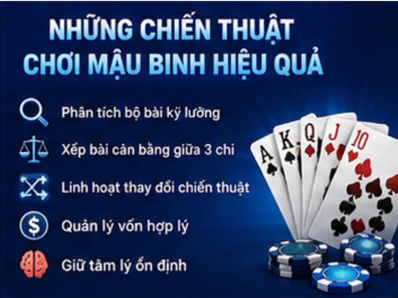 Những Chiến Thuật Chơi Mậu Binh Hiệu Quả